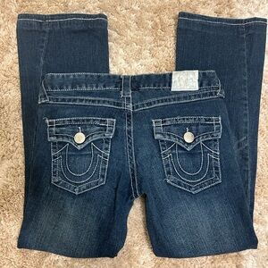 True Religion Women's Dark Blue Boot Cut Jeans